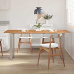 Dining Table 180x90x76 cm Solid Acacia Wood