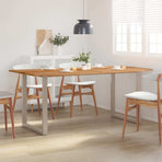 Dining Table 180x90x76 cm Solid Acacia Wood