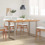 Dining Table 140x70x76 cm Solid Acacia Wood