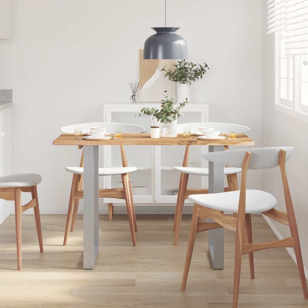 Dining Table 118x58x76 cm Solid Acacia Wood
