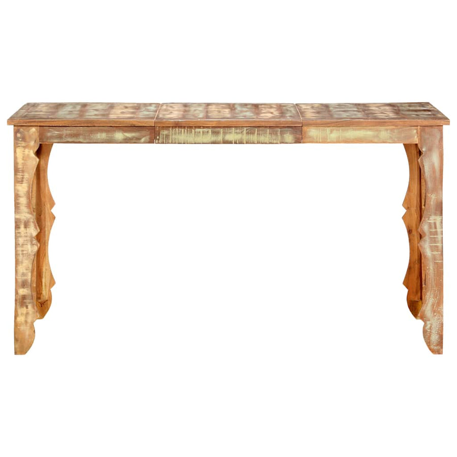 Dining Table 140x70x76 cm Solid Wood Reclaimed