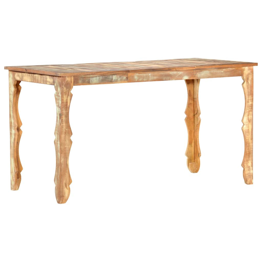 Dining Table 140x70x76 cm Solid Wood Reclaimed