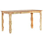 Dining Table 140x70x76 cm Solid Wood Reclaimed