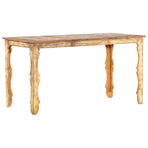 Dining Table 140x70x76 cm Solid Wood Reclaimed