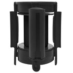 Retractable Belt Barrier 200 cm Black