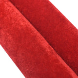 Stanchion Stand Rope Red and Golden Velvet - 45-Degree Angle