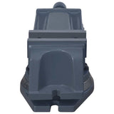 Turntable Vice Machine Cast Iron 100 mm - Top-Down View