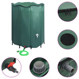 Collapsible Rain Water Tank with Spigot 1000 L - Front View
