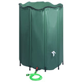 Collapsible Rain Water Tank with Spigot 1350 L - Side View