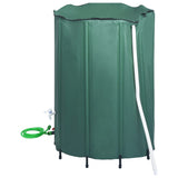 Collapsible Rain Water Tank with Spigot 1350 L - Top-Down View