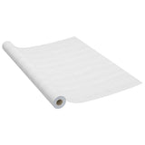 Self-adhesive Door Films 2 pcs White Wood 210x90 cm PVC - Side View
