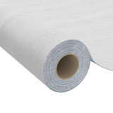 Self-adhesive Door Films 2 pcs White Wood 210x90 cm PVC - Top-Down View