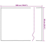 Self-adhesive Furniture Film Natural 500x90 cm PVC - Low Angle
