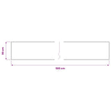 Self-adhesive Furniture Film White 500x90 cm PVC