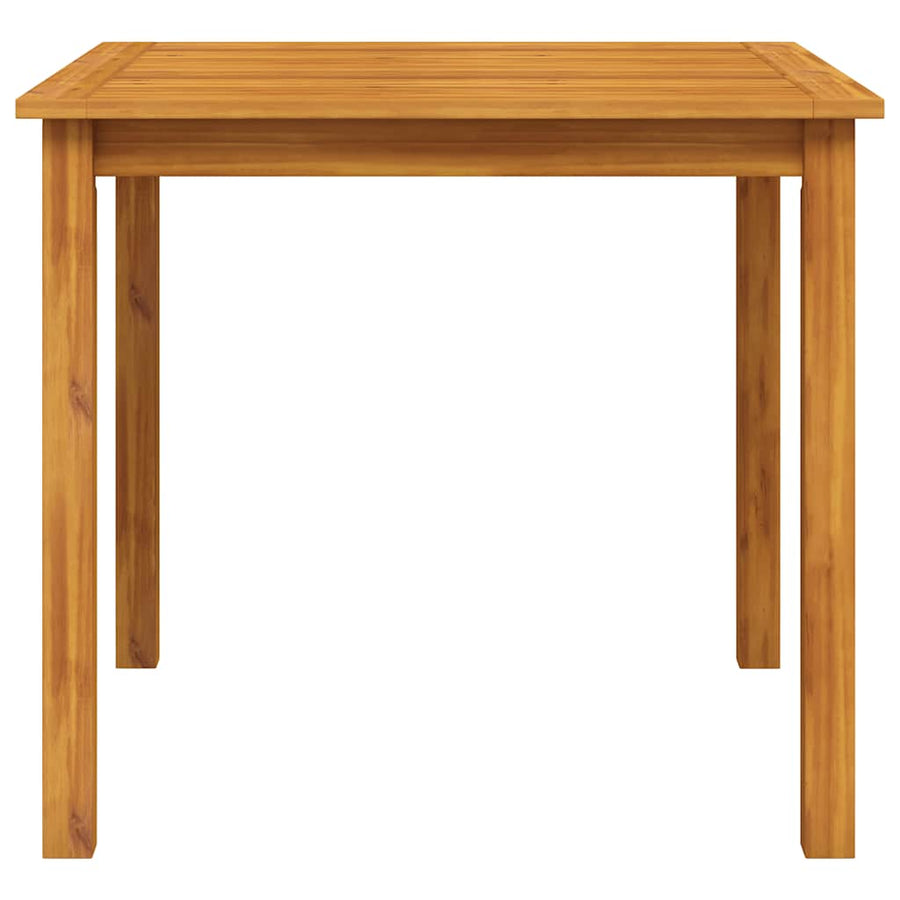 Garden Table 85x85x74 cm Solid Acacia Wood