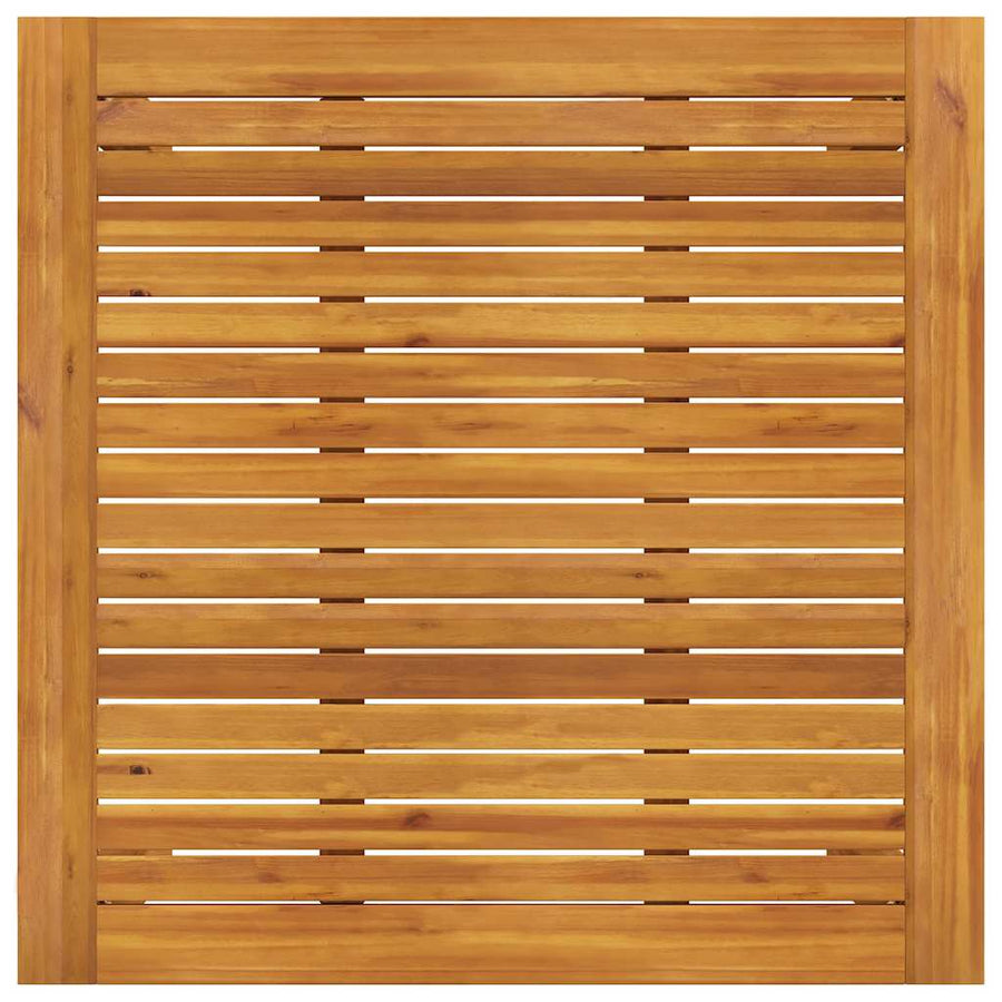 Garden Table 85x85x74 cm Solid Acacia Wood