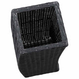 Garden Raised Beds 3 pcs Poly Rattan Black - Extra Image