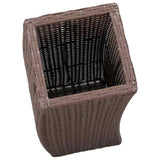 Garden Raised Beds 3 pcs Poly Rattan Brown - Extra Image