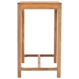Garden Bar Table 110x60x105 cm Solid Teak Wood