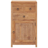 Sideboard 50x30x90 cm Solid Teak Wood - Side View