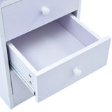 Children Drawing Study Desk Tiltable White - Low Angle