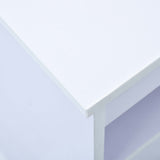Children Drawing Study Desk Tiltable White - Extra Image