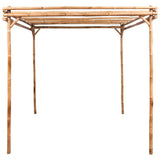Pergola Bamboo 170x170x220 cm - Front View