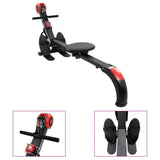 Folding Rowing Machine Adjustable Resistance - Rear View