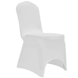 Chair Cover Stretch White 12 pcs