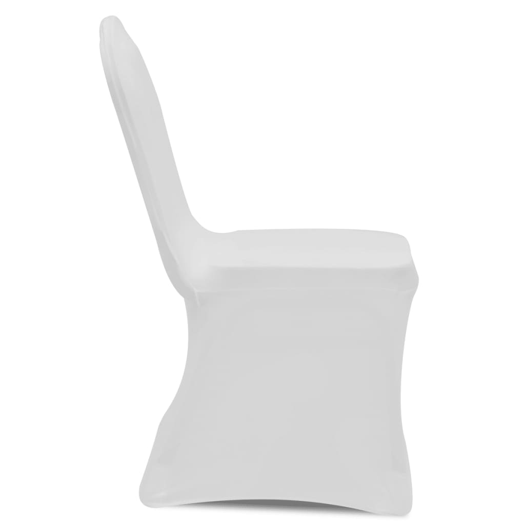Chair Cover Stretch White 12 pcs