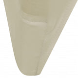 Chair Cover Stretch Cream 12 pcs - Close-Up Angle