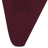 Chair Cover Stretch Burgundy 12 pcs