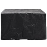Garden Furniture Covers 2 pcs 8 Eyelets 140x70x90 cm - Side View