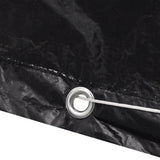 Garden Furniture Covers 2 pcs 8 Eyelets 140x70x90 cm - Rear View