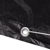 Garden Furniture Covers 2 pcs 8 Eyelets 180x70x90 cm - Rear View