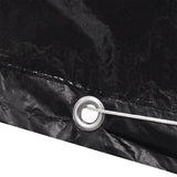 Garden Furniture Covers 2 pcs 8 Eyelets 122x112x98 cm - Rear View