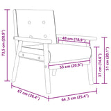 Sofa Set 3 Piece Black Faux Leather - Extra Image