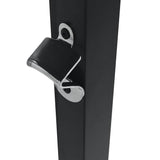 BBQ Gazebo 240x150x255 cm Anthracite Steel - 45-Degree Angle