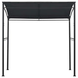 BBQ Gazebo 215x150x220 cm Anthracite Steel - Side View