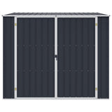 Garden Shed Anthracite 195x198x159 cm Galvanised Steel