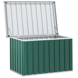 Garden Storage Box Green 109x67x65 cm - 45-Degree Angle