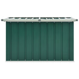 Garden Storage Box Green 109x67x65 cm