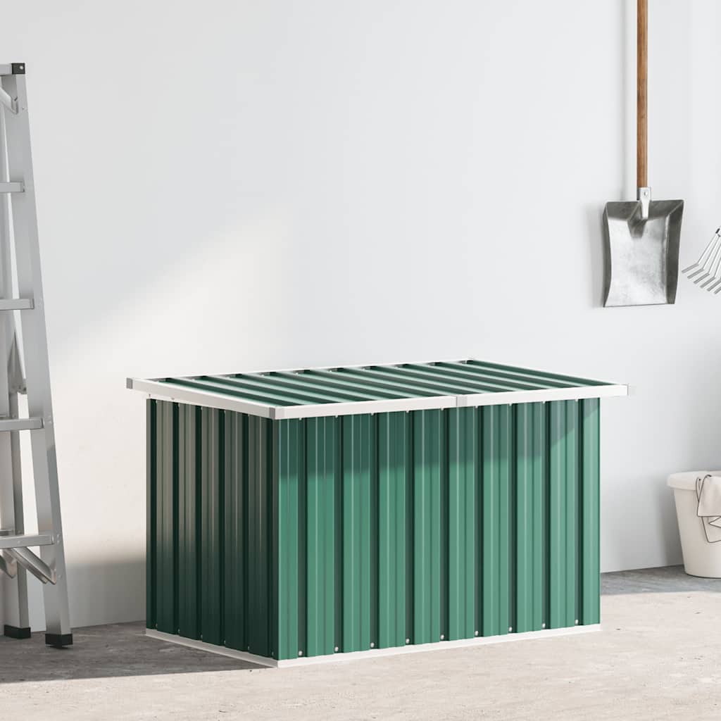 Garden Storage Box Green 109x67x65 cm