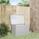 Garden Storage Box Grey 109x67x65 cm - Side View