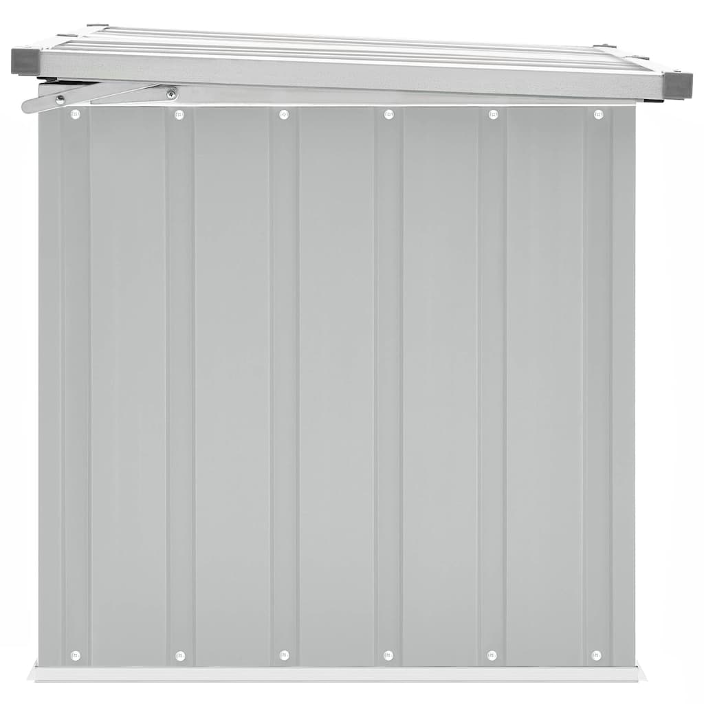 Garden Storage Box Grey 109x67x65 cm