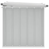 Garden Storage Box Grey 109x67x65 cm - Close-Up Angle