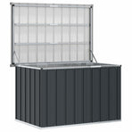 Garden Storage Box Anthracite 109x67x65 cm