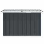 Garden Storage Box Anthracite 109x67x65 cm