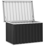 Garden Storage Box Anthracite 109x67x65 cm - 45-Degree Angle