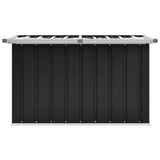 Garden Storage Box Anthracite 109x67x65 cm - Rear View